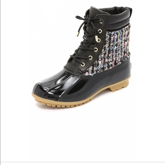 Sam Edelman “Caldwell” Faux Fur Lined Rain Boots - Picture 1 of 8